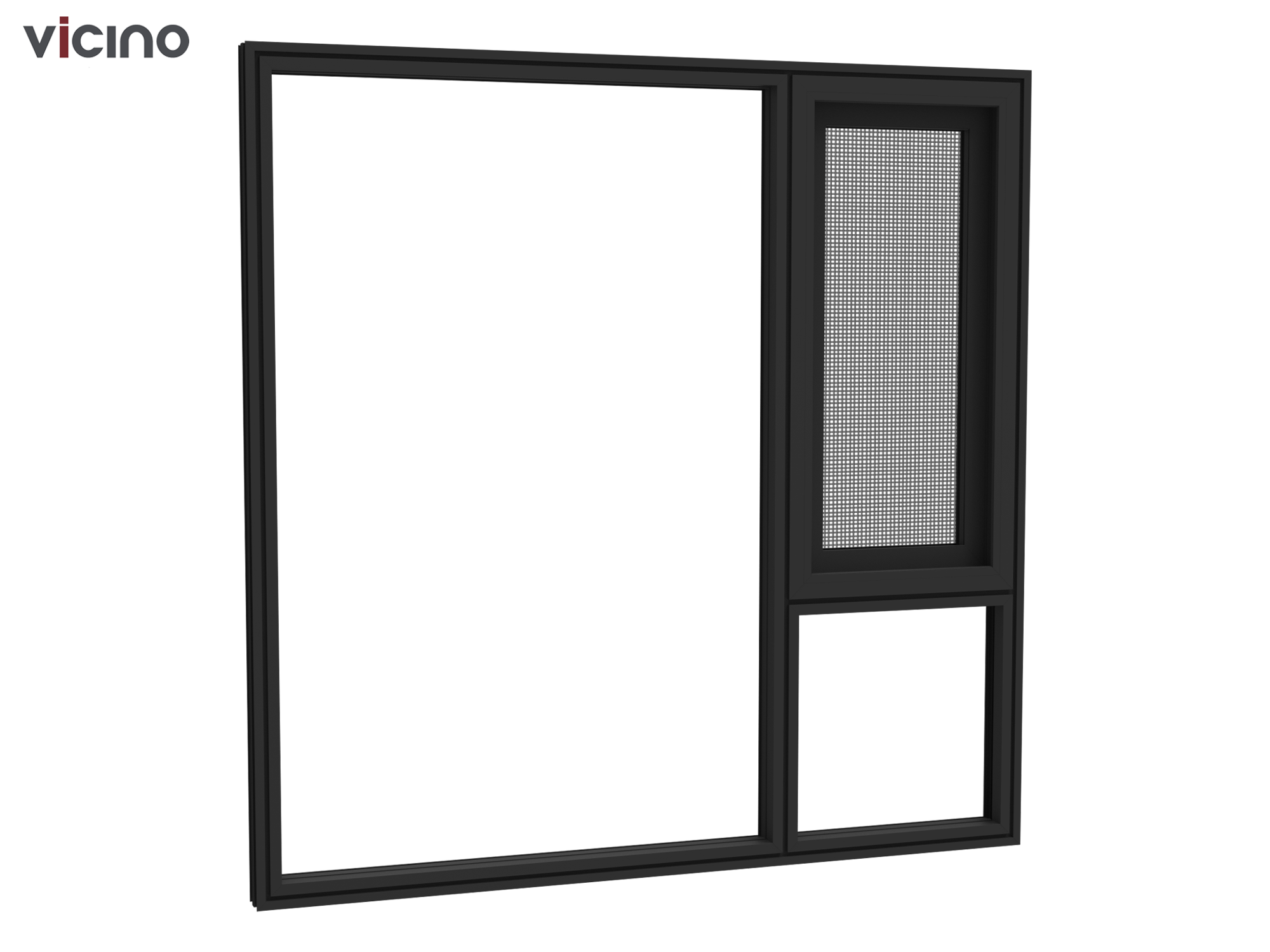 月之瞳-斷橋窗紗一體外平開(kāi)窗