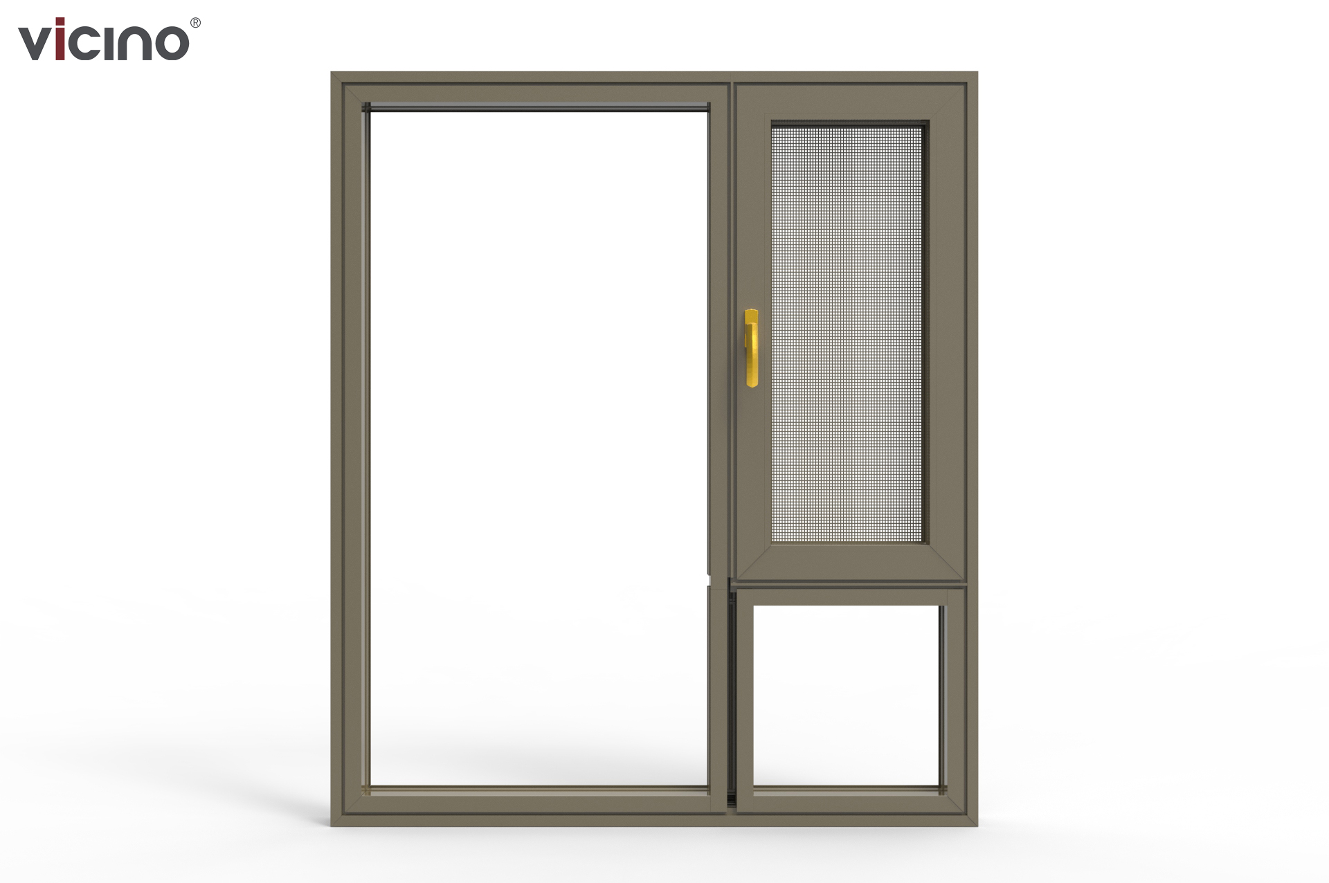 布拉格-斷橋窗紗一體內平開(kāi)窗